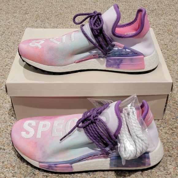 SOLD on GOAT - Pharrell x Nmd Human Race Holi Festival Pink Glow - Picture 1 of 3